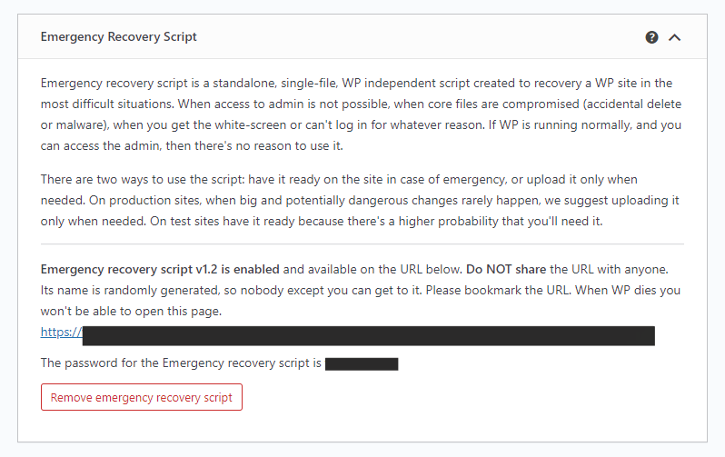 Can’t Access Your WordPress Site? The Free Emergency Recovery Script Is the Solution!