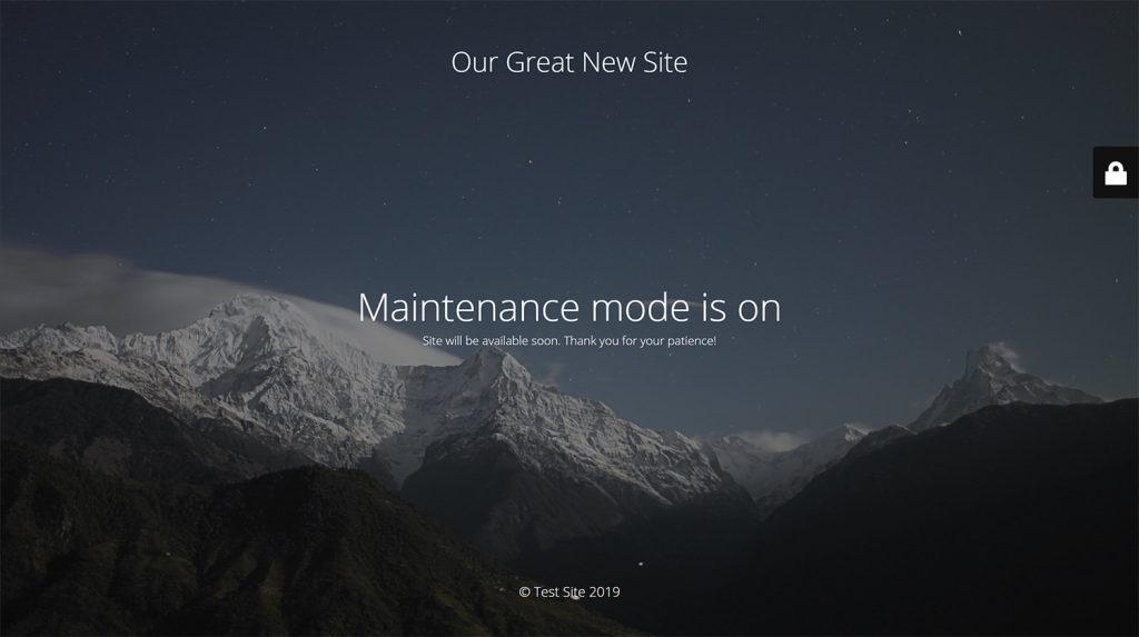 WP Maintenance – Create Your Temporary Pages With Ease